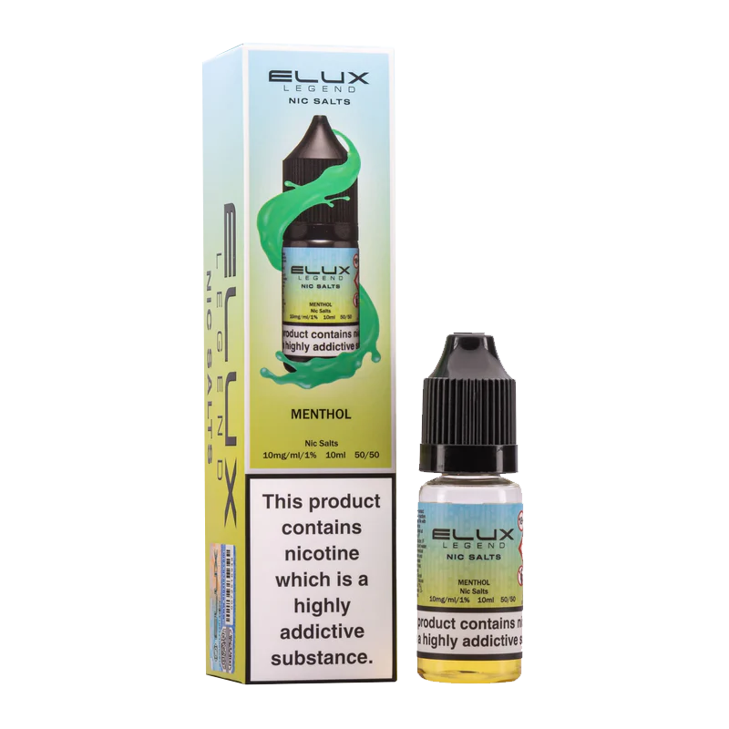 20mg Elux Legend 10ml Nic Salts 4 for £10